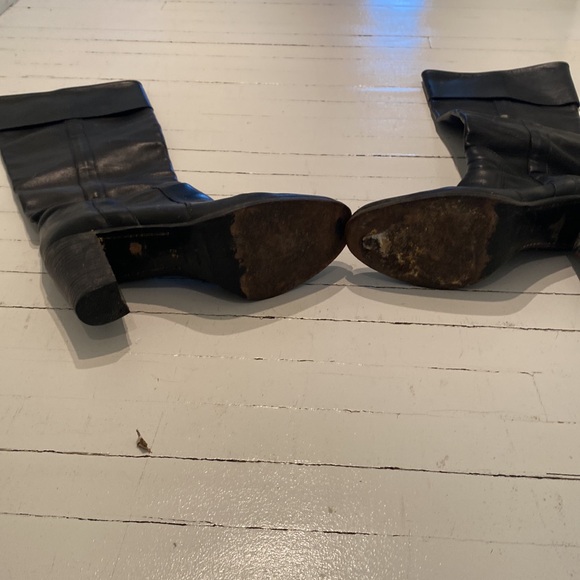 Sigerson Morrison leather black leather boots. - Picture 4 of 8